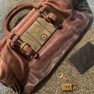 Prada Ombré Calfskin Purse